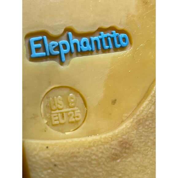 Elephantito Toddler Girls Shoes US size 9 Mary Jane Metallic Champagne Adj. - Picture 9 of 9